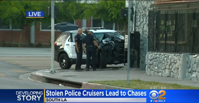 Video: LAPD Cadets Stole Police Cars, May Have Impersonated Officers, Chief Says