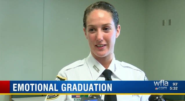 Video: Sister of Fallen FL Deputy Joins Law Enforcement