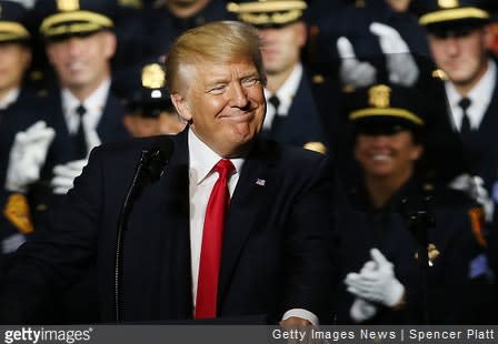 Trump Speech Urging Police to Be Rough on Gang Suspects Triggers Response from Chiefs and Police Associations