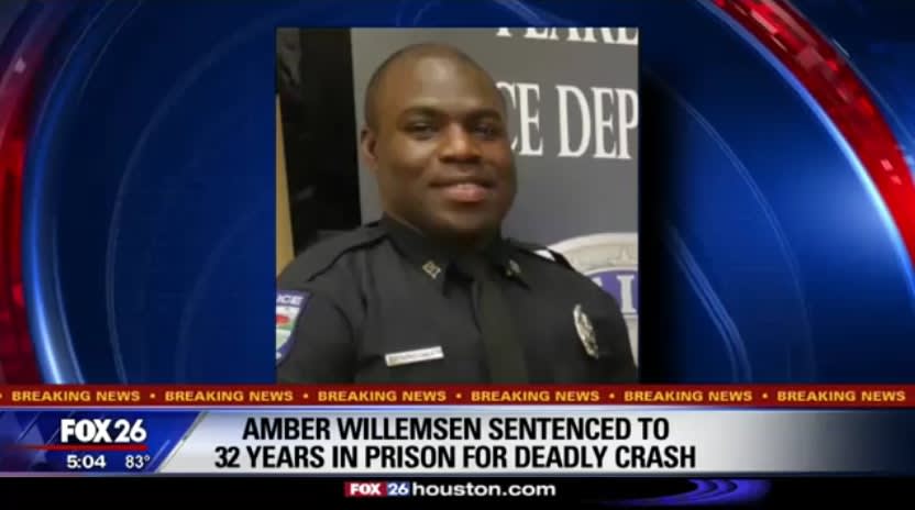 Video: Woman Gets 32 Years for Drunken-Driving Crash That Killed TX Officer