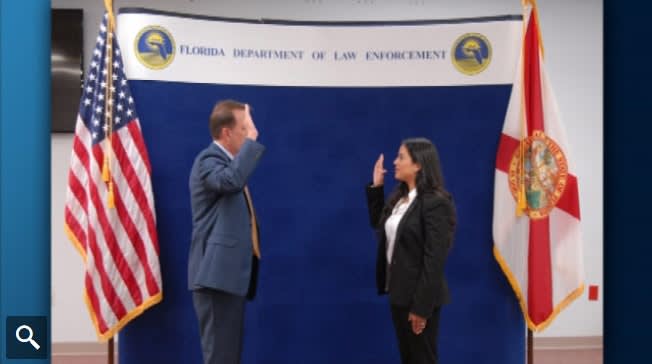 Widow of Slain FL Officer Sworn in as FL Special Agent