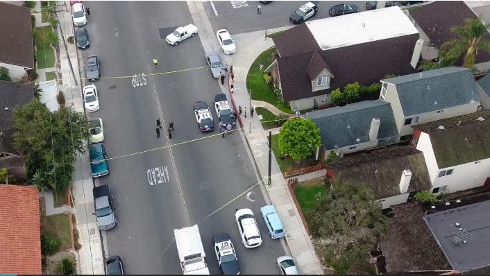 Video: 2 CA Officers Shot and Wounded During Report of Man With Knife