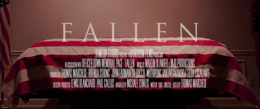 Video: Documentary 'Fallen' to be Released in Theaters, On Demand This Week