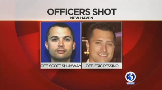 Video: 2 CT Officers Shot, Recovering After Standoff with Suspect