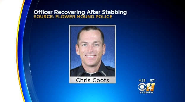 Video: TX Officer Stabbed in Face, Suspect in Custody