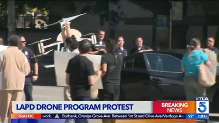 Video: L.A. Police Commission Approves Use of Drones for 1-Year Program