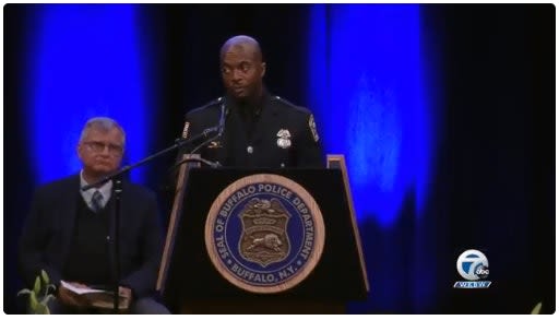 Video: Thousands Attend Funeral for Buffalo Officer Who Died in Dive Training Accident