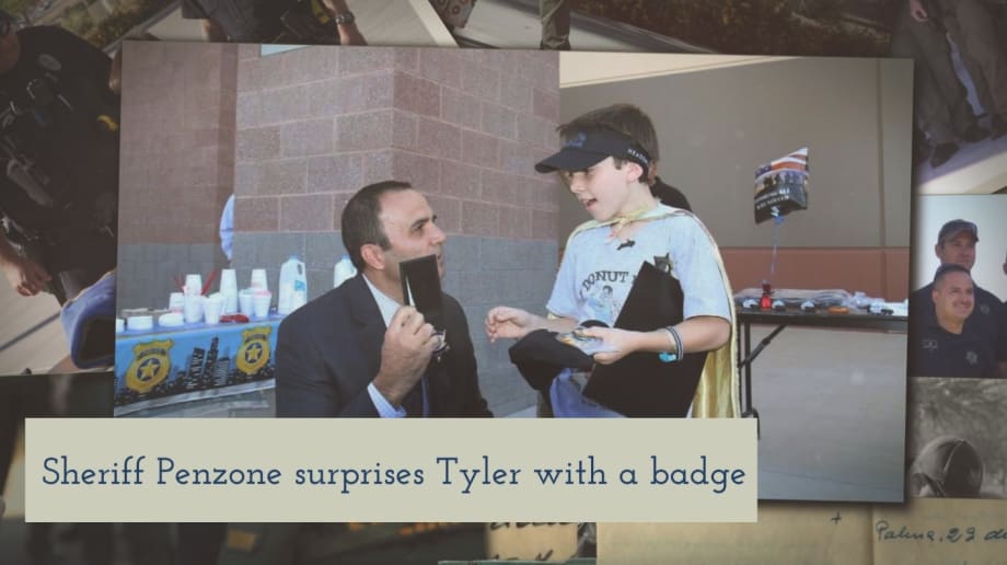 Video: Boy on Mission to Buy Every Officer a Donut Visits Maricopa County Sheriff's Office