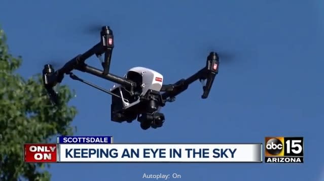 Video: AZ Police Department Uses Drone to Find 3 Missing Children