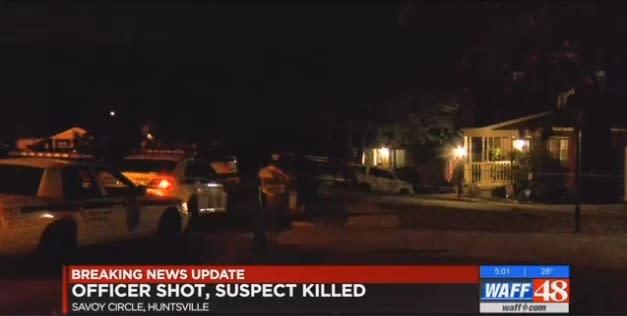 Video: AL Officer Shot at Domestic Released From Hospital