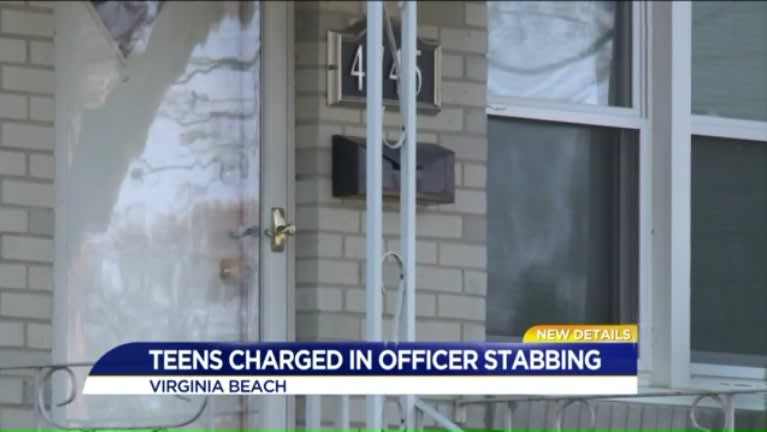 Video: VA Officer Stabbed at Domestic