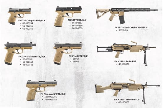 FN Introduces the FDE & BLK Series