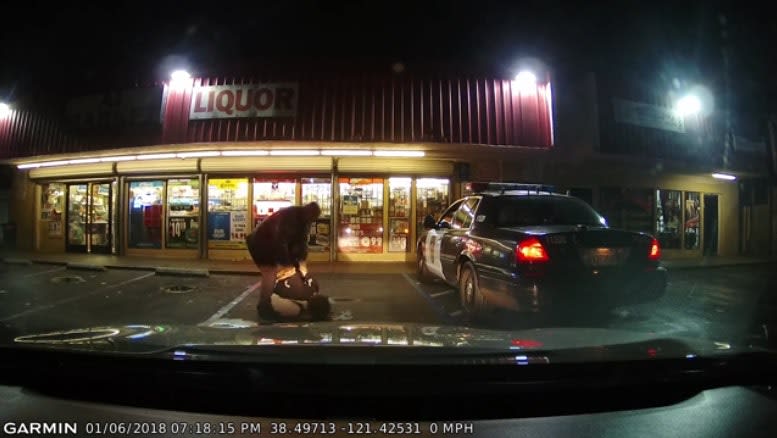Video: CA Man Allegedly Steals Patrol Car and Uses It to Go Buy Beer