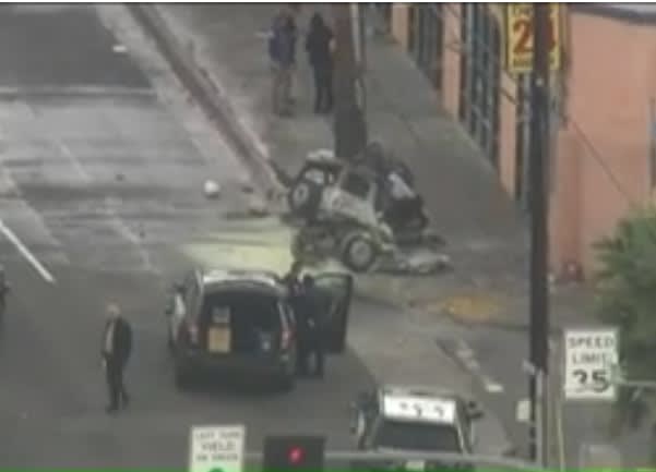 CA Man Killed in Fiery Pursuit Crash