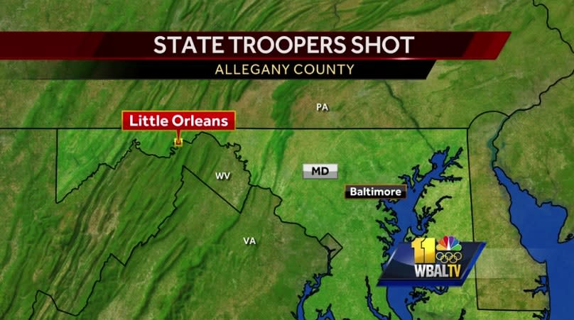 2 MD Troopers Shot, Wounded Following Standoff