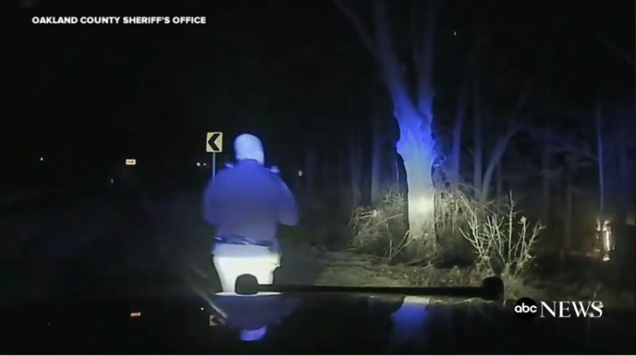 Video: MI Deputy Pulls Teen From Burning Car After Crash