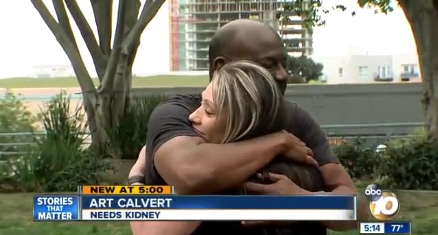 Video: CA Dispatcher Donates Kidney to Officer
