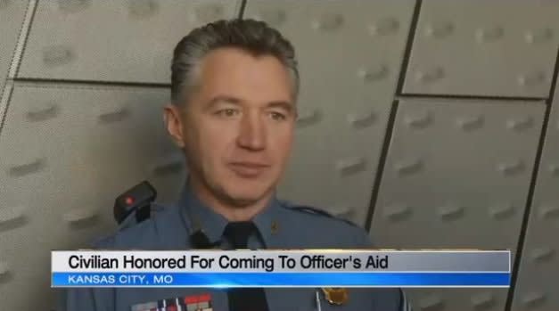 Video: Man Steps in to Help MO Officer Arrest Resistive Suspect