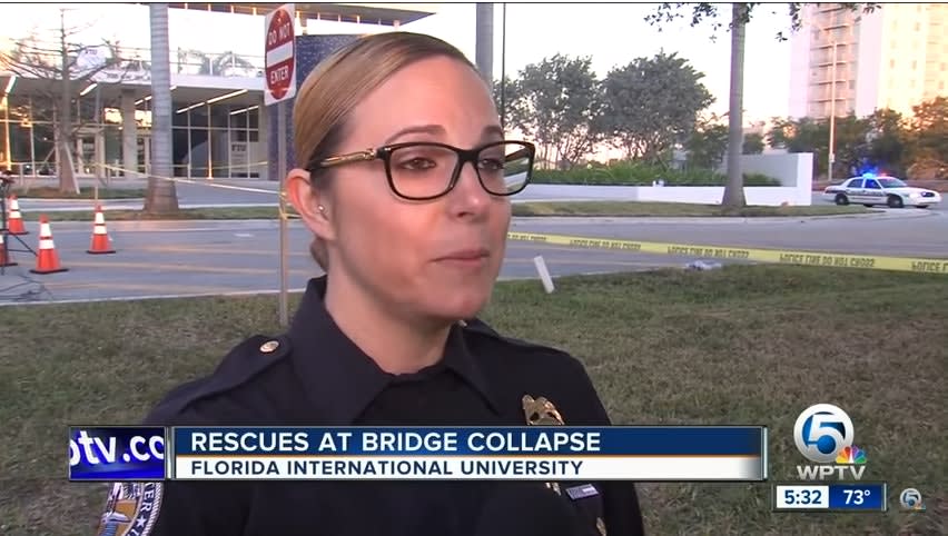 Video: Off-Duty Florida Officer Helped Rescue Bridge Collapse Casualties