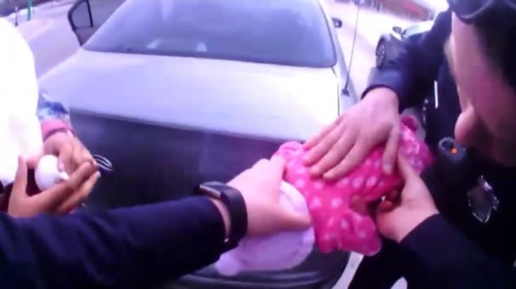 Video: Ohio Officers Save Choking Baby