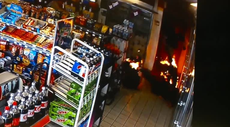 Video: Footage Shows Utah Officers Burned Saving Suicidal Man