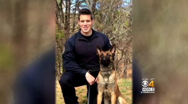 Video: Thousands Mourn Slain Massachusetts Officer