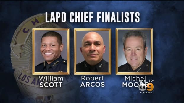 Video: 3 Candidates Vying for LAPD Chief Job, Newspaper Reports