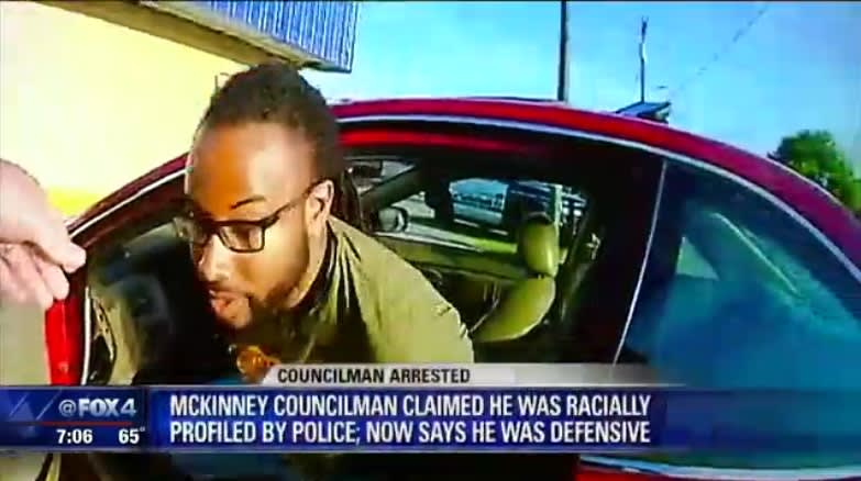 Video: Councilman Backs Off Claims of Racial Profiling by Texas PD
