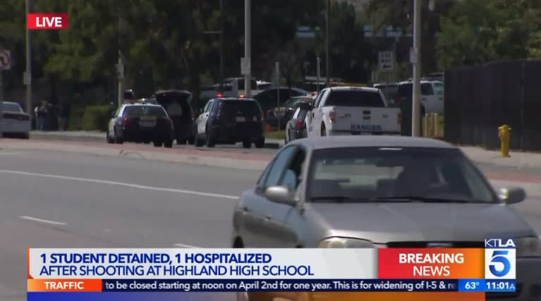 Video: Off-Duty Officer Apprehends Teen CA School Shooter Suspect