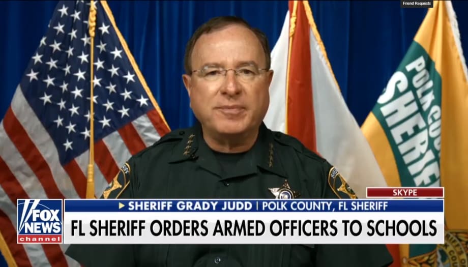 Video: FL Sheriff Orders Armed Officers to Schools After TX Shooting