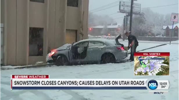 3 Juveniles Crash Stolen Vehicle into Utah Police Station