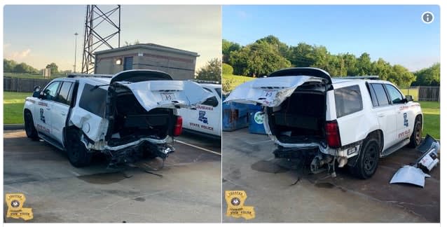 Louisiana Trooper Injured in Crash, Suspect Charged with DWI