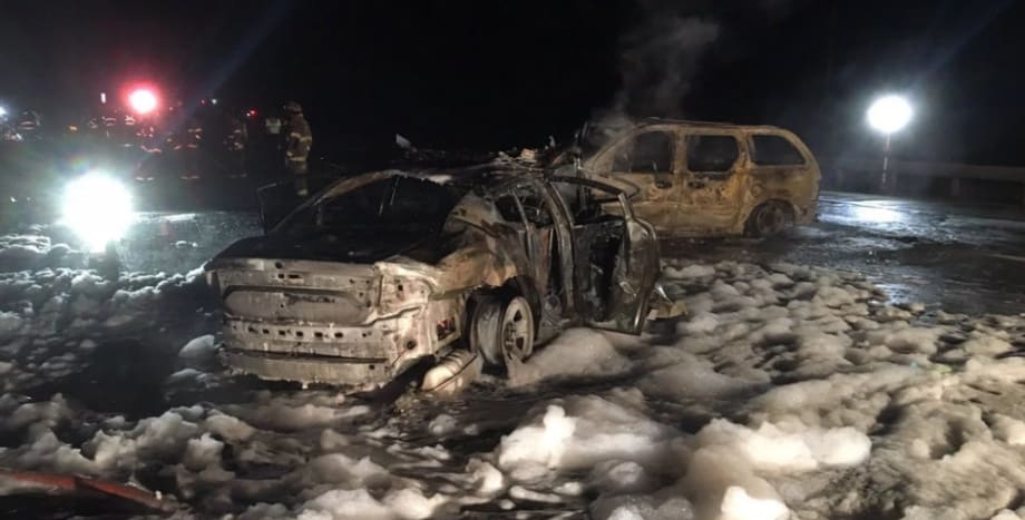 Ohio Trooper Hit, Critically Injured by Wrongway Driver in Fiery Crash