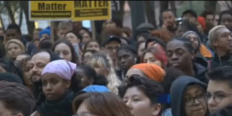 Video: Hundreds March in Brooklyn to Protest NYPD Tactics