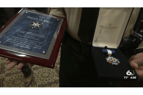 Video: Georgia Deputy Receives Medal of Valor for Rescuing Kidnap Victim