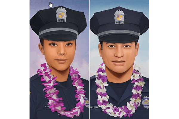 Philadelphia Officer Paints Portraits of Slain Hawaii Officers