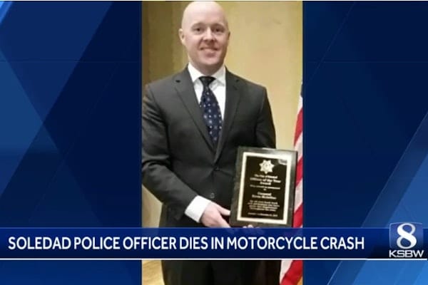Off-Duty California Officer Killed in Motorcycle Collision