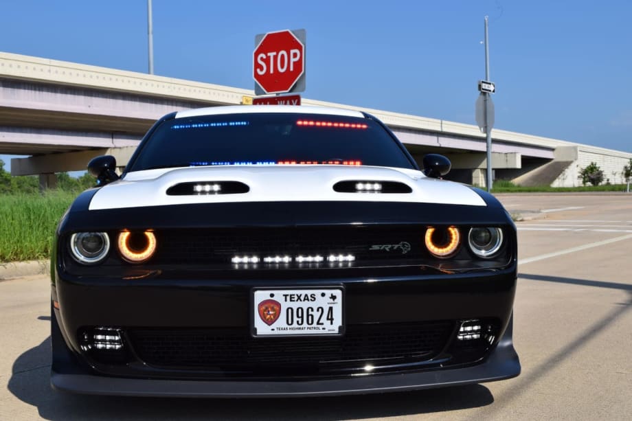 Texas DPS Fields Marked Dodge Hellcat After Forfeiture