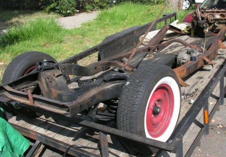 LASD Recovers Ford Hot Rod at Chop Shop