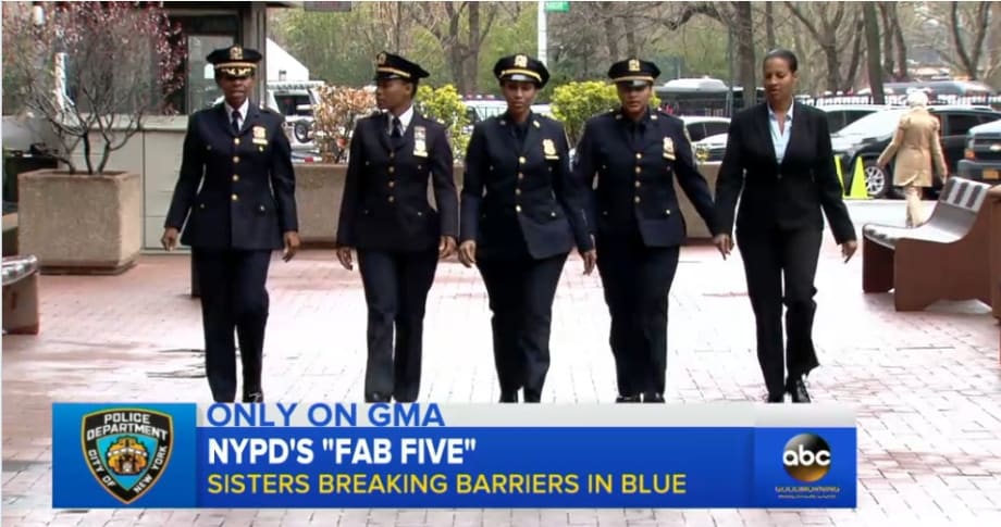 Video: 5 Sisters Serve on NYPD Together