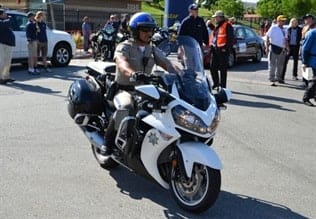 Kawasaki Shelves Concours 14P Motorcycle