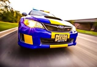 Wis. Agency Enlists Subaru Rally Car