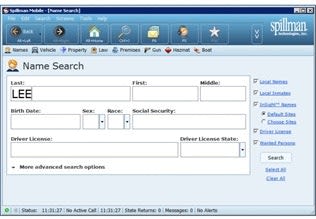 Spillman Adds Violent Offender File