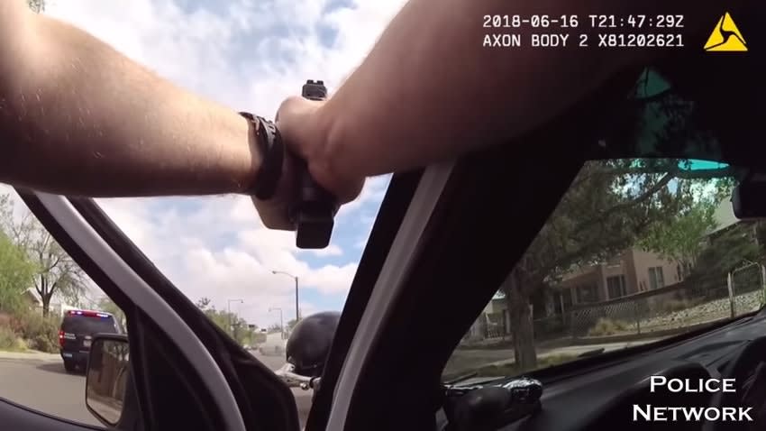 Video: New Mexico Officer Fatally Shoots Robbery Suspect
