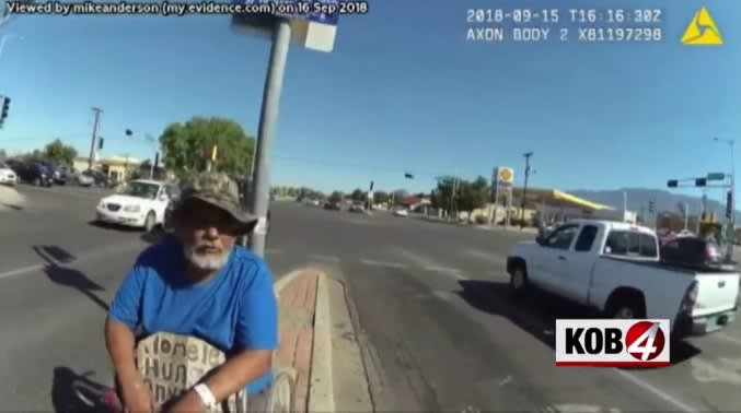 Video: New Mexico Officer, Local Church Provide Homeless Man with Wheelchair