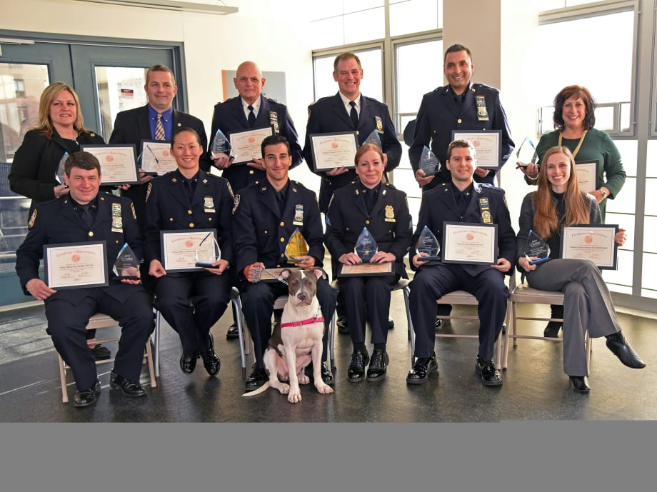 ASPCA Honors NYPD Officers and ADAs for Excellence in Helping NYC Animals