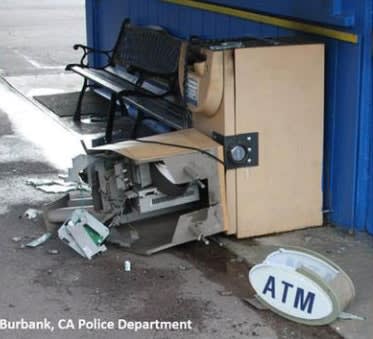 CA Man Tried to Blow Up ATM Machines to Get Cash, Police Say