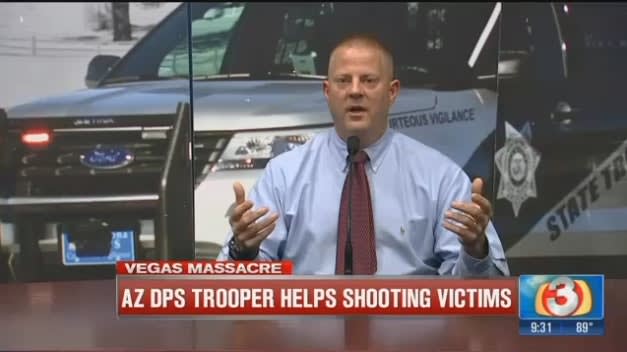 Video: AZ Trooper Praised for Response During Vegas Massacre
