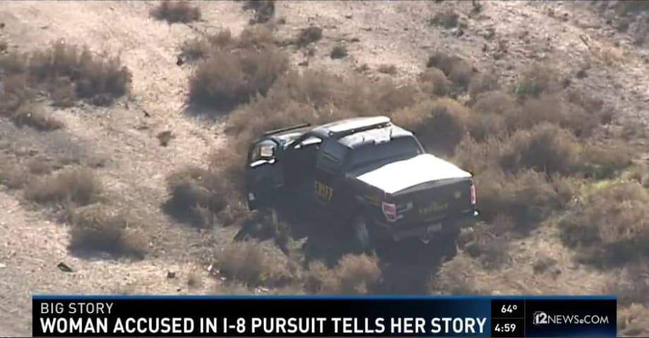 Video: Woman Charged with Stealing AZ Agency's Truck While Naked Says She "Felt Possessed"