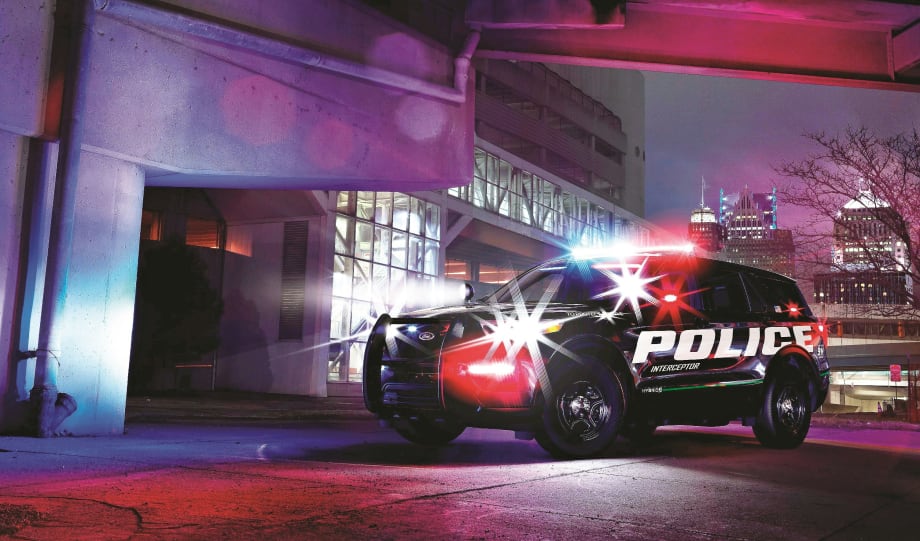 2020 Ford Police Interceptor Utility with Hybrid Powertrain